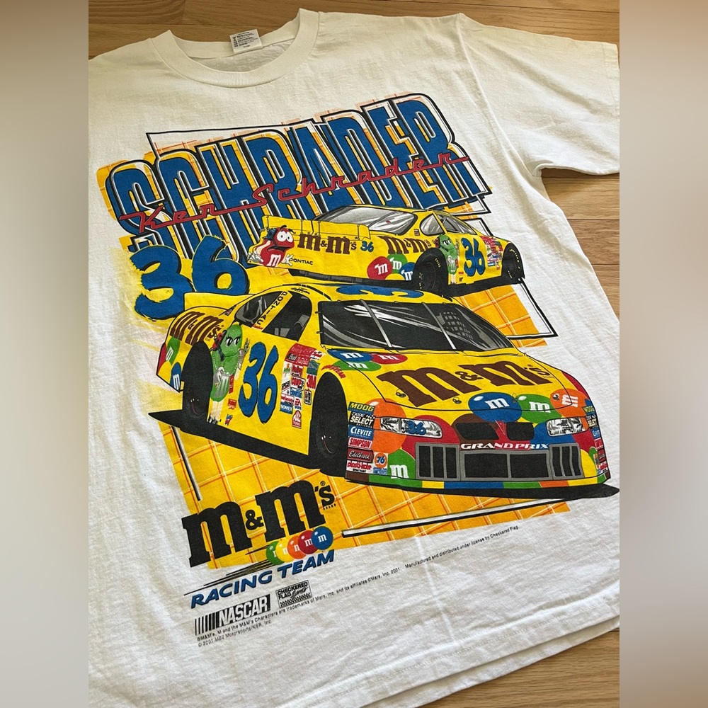 Vintage m&ms Racing Tee - Picture 4 of 7